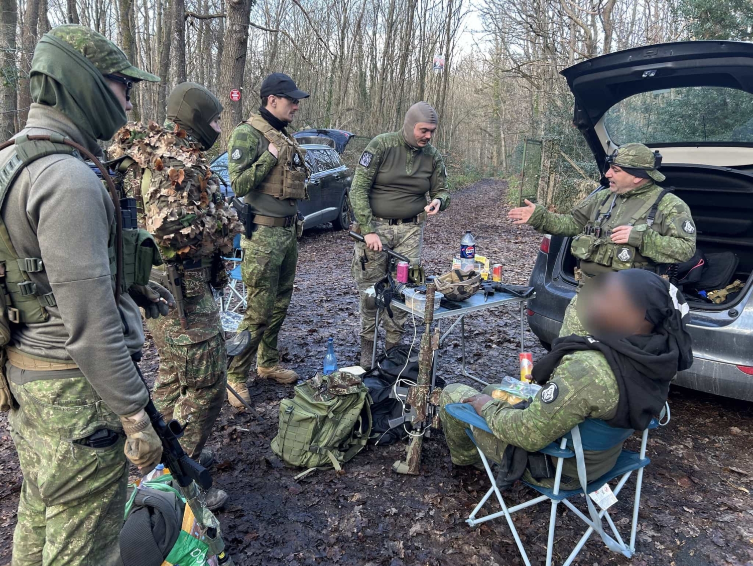 Entrée Terrain Sanatorium d'Aincourt (Alpha Unit)