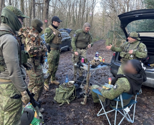 Entrée Terrain Sanatorium d'Aincourt (Alpha Unit)