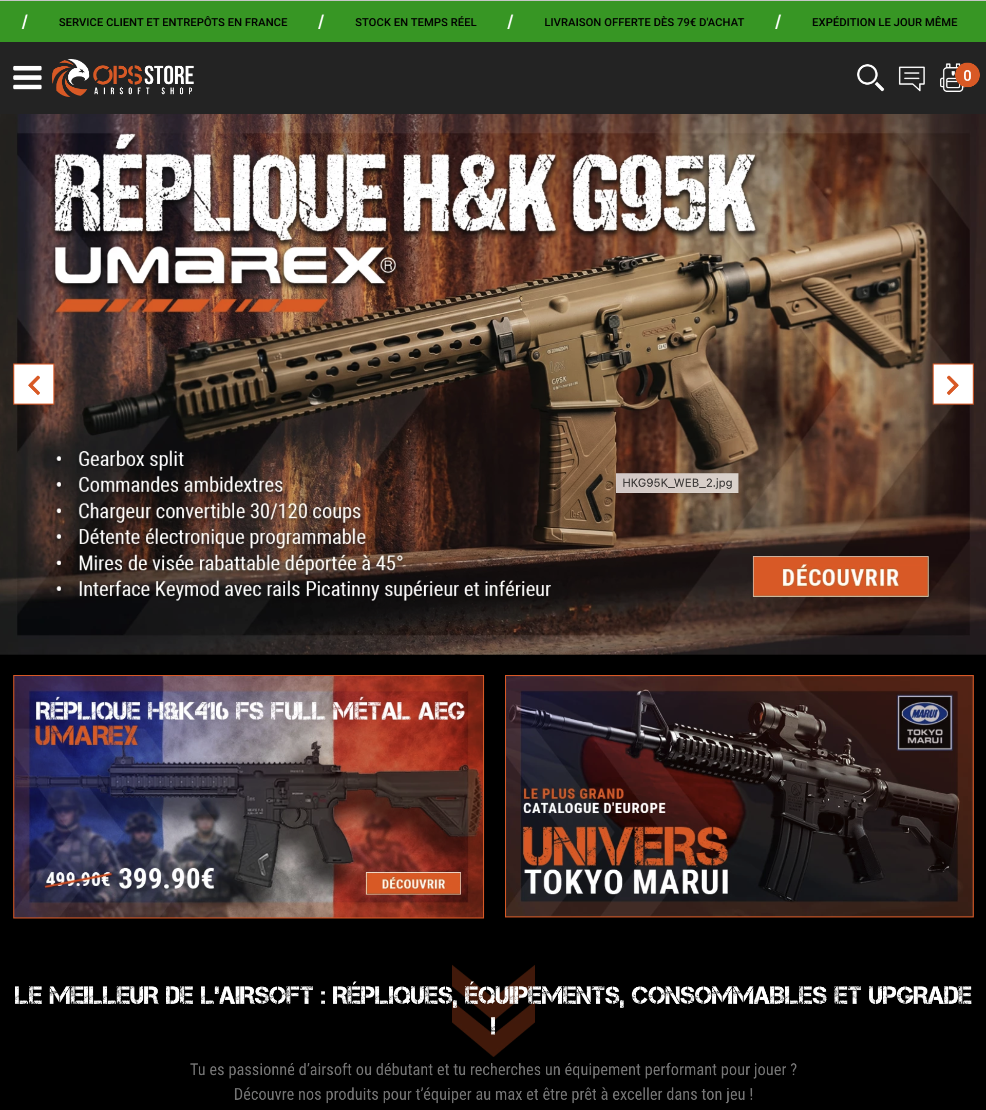 DTG-Airsoft-Partenaires-OPS-Store Partenariat entre la DTG et OPS Store