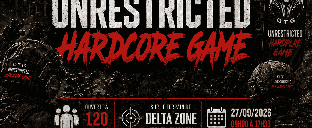 La DTG organise une Unrestricted Hardcore Game le 27 septembre 2026
